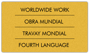 Contribution Box Labels - 3 Languages