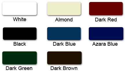 Poly-metal Standard Colors