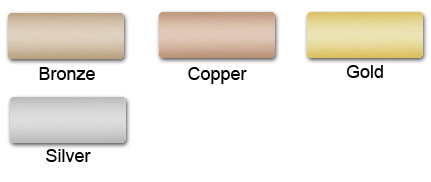 Metal Standard Colors Metal Standard Colors