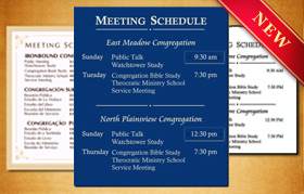 Meeting Schedules