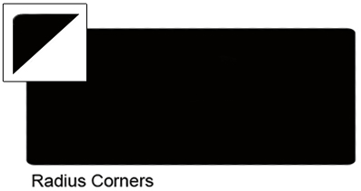 Standard Metal Shape Radius Corner Metal Shape2